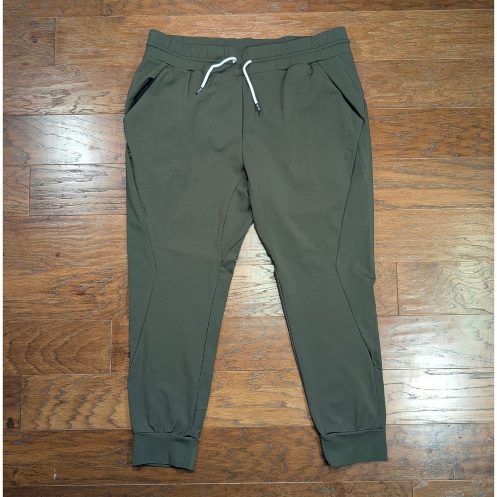 BYLT‎ Men's Active Jogger Pants Olive Green Size XXL 40x29 Stretch performance